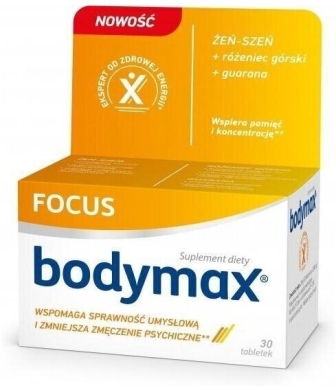 Bodymax Focus 30 tabletek