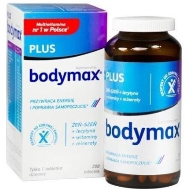 Bodymax Plus lecytyna 200 tabletek