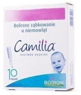 Boiron Camilia 10 dawek lek na ząbkowanie