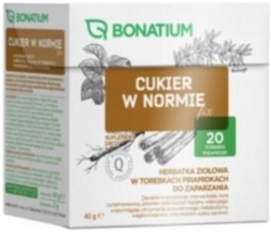 Bonatium Cukier w Normie fix herbatka 40g