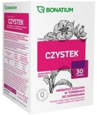 Bonatium Czystek herbatka ziołowa 30 saszetek