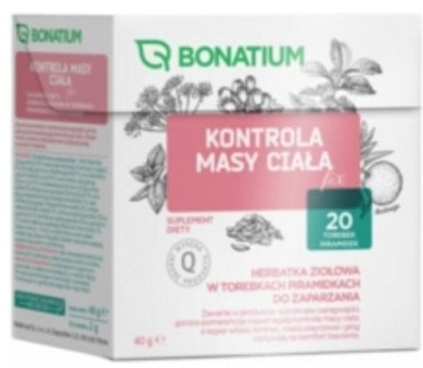Bonatium Kontrola Masy Ciała fix herbatka 20 saszetek