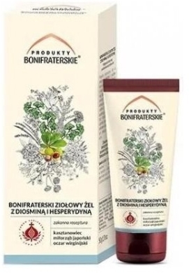 Bonifraterski ziołowy żel z diosminą i hesperydyną 50 g