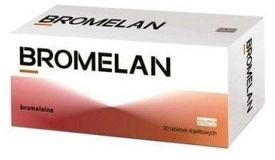 Bromelan 30 tabletek