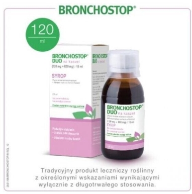Bronchostop Duo na kaszel syrop 120 ml