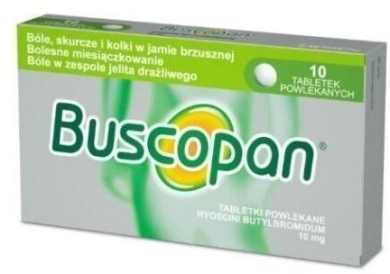 Buscopan 10 tabletek