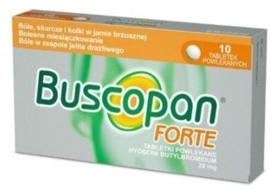 Buscopan Forte 10 tabletek