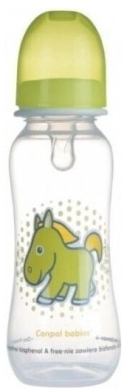 Butelka niemowlęca Canpol dekorowana 250 ml 59/200 (BPA 0%)