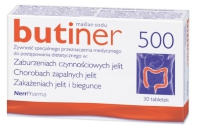 Butiner 500 mg 30 tabletek