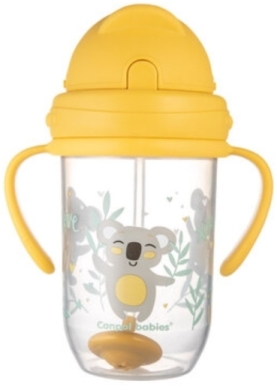 CANPOL BABIES Kubek niekapek z rurką i odważnikiem  270 ml 1 sztuka