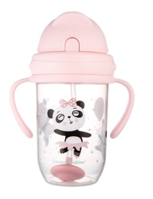 CANPOL BABIES Kubek niekapek z rurką i odważnikiem  270 ml 1 sztuka*