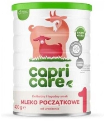 CAPRICARE 1 Mleko początkowe oparte na mleku kozim 400 g