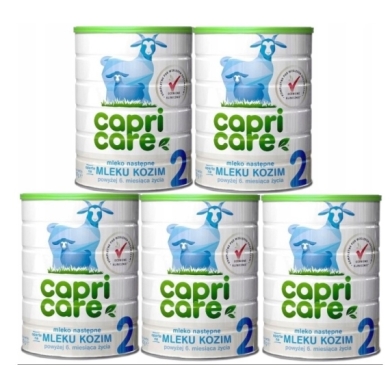 CAPRICARE 2 Mleko następne oparte na mleku kozim 400 g Wielopak x5