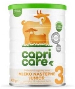 CAPRICARE 3 Junior mleko następne na mleku kozim 400 g