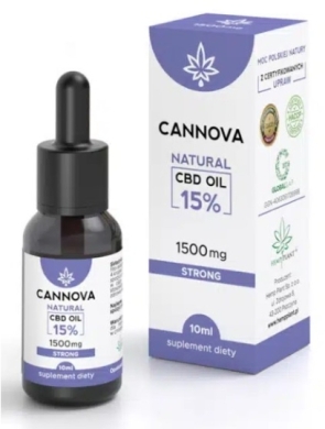 CBD Cannova 15% olej 10 ml