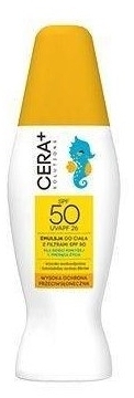 CERA+ SOLUTIONS Emulsja do ciała z filtarmi SPF50+ dla dzieci powyżej 1 miesiąca życia 150ml