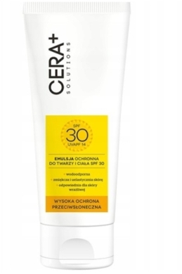 CERA+ SOLUTIONS Emulsja ochronna do twarzy i ciała SPF30+ 200ml