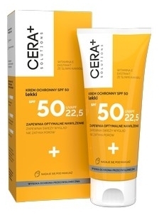 CERA + SOLUTIONS Krem SPF50+ lekki 50 ml