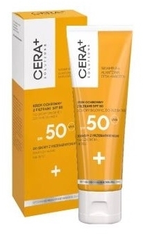 CERA + SOLUTIONS Krem ochronny SPF 50+ przebarwienia 50 ml
