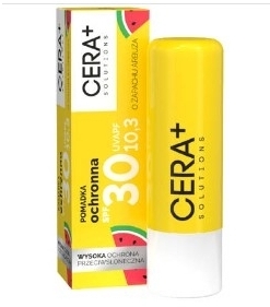CERA+ Solutions Pomadka ochronna SPF30+ o zapachu arbuza 9g