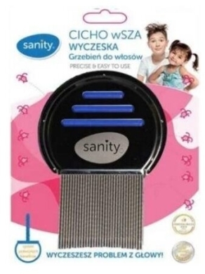 CICHO wSZA WYCZESKA Grzebień do włosów 1 sztuka