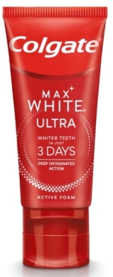 COLGATE MAX WHITE ULTRA  Pasta do zębów ACTIVE FOAM 50 ml