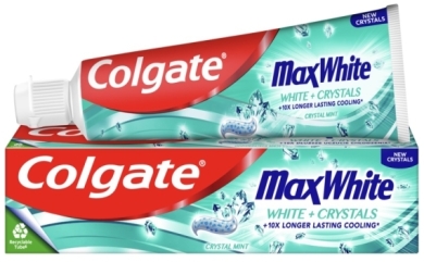 COLGATE MAX WHITE WHITE CRYSTALS Pasta do zębów 100 ml