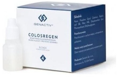 COLOSREGEN BLOKER Płyn do stosowania na skórę głowy 9 x 10 ml