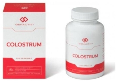COLOSTRUM GENACTIV (Colostrige), kapsułki 120 szt.