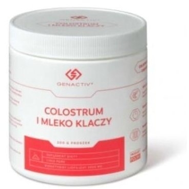 COLOSTRUM I MLEKO KLACZY GENACTIV (Immuno Colostrum EQ) proszek, puszka 200 g