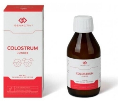 COLOSTRUM JUNIOR GENACTIV (Colostrigen), zawiesina, płyn 150 ml