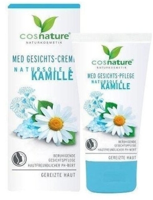 COSNATURE MED Naturalny krem do twarzy z solanką i rumiankiem 50 ml