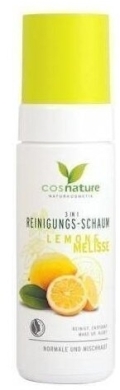 COSNATURE Naturalna pianka oczyszczająca 3w1 z cytryną i melisą 150 ml