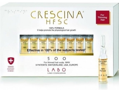 CRESCINA HFSC RE-GROWTH 500 MAN 10 ampułek