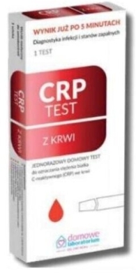 CRP TEST Z KRWI  1 sztuka