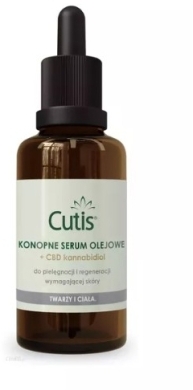 CUTIS KONOPNE Serum olejowe + CBD 50ml
