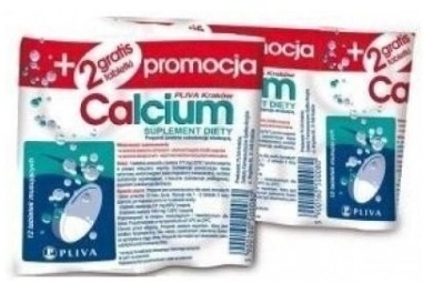 Calcium Pliva tabletki musujące 14 tabletek