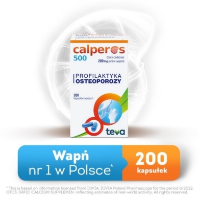 Calperos 500 mg 200 kapsułek