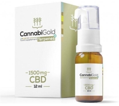CannabiGold Terpenes+ 1500 mg olej 12ml