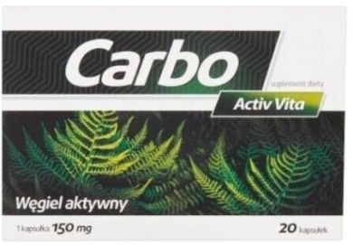 Carbo Activ Vita 20 kapsułek