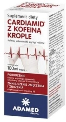 Cardiamid z kofeiną krople 100 ml