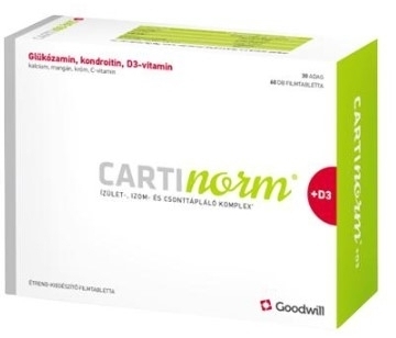 Cartinorm + D3 60 tabletek