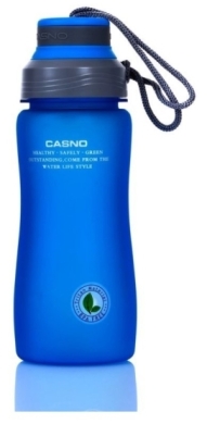 Casno Butelka tritanowa Brazos Mat Niebieska 600 ml