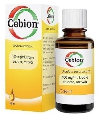 Cebion krople doustne roztwór 0,1g/ml 30 ml