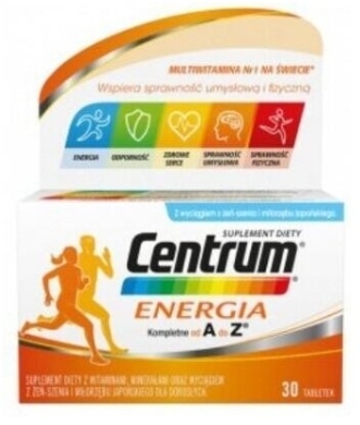 Centrum Energia 30 tabletek