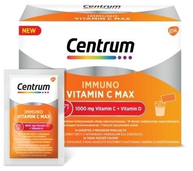 Centrum Immuno Vitamin C Max prosz. 14 sasz.