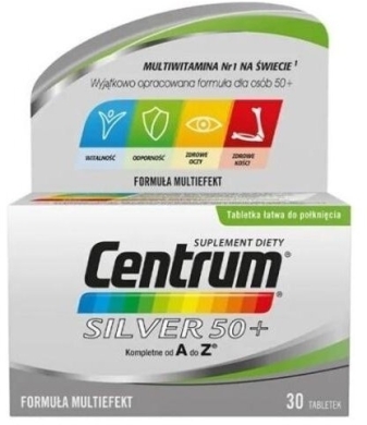 Centrum Silver 50+ 30 tabletek