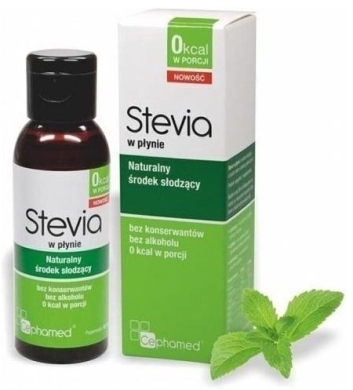 Cephamed Stevia W Płynie Naturalny Środek Słodzący 55 ml