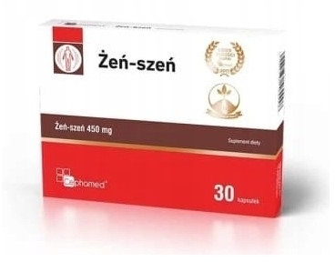 Cephamed Żeń-szeń 450mg 30 kapsułek