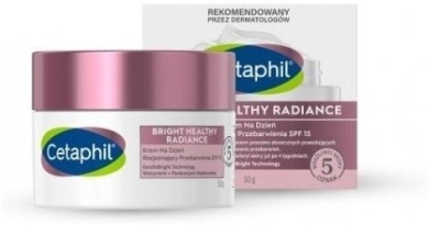 Cetaphil Bright Healthy Radiance Krem na dzień SPF15 rozjaśniający przebarwienia 50 g